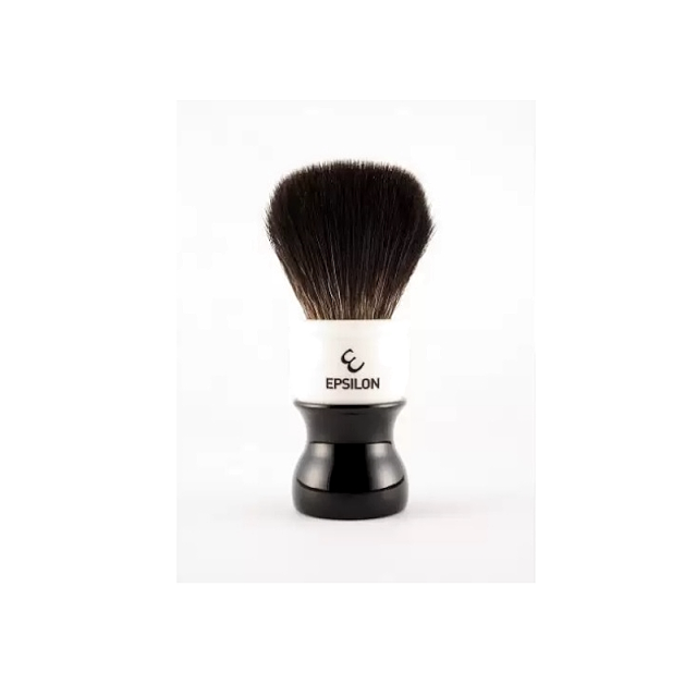 Epsilon Black Fibre Black & White Shaving Brush 52/26mm