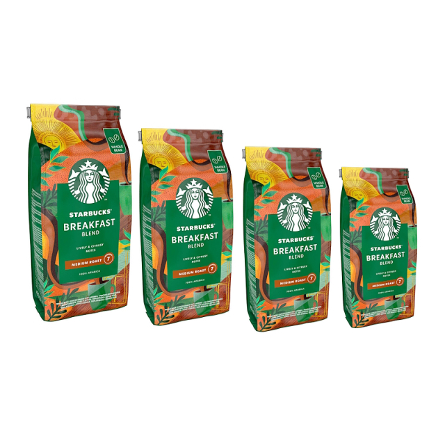 Starbucks Breakfast Blend 450 g, 4x