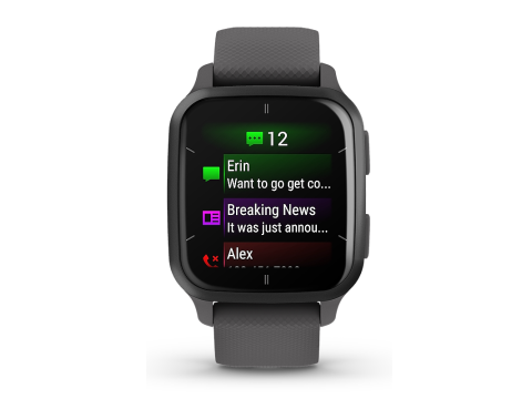 Smartwatch Garmin Venu Sq 2, Slate/Gray Band - Digiexpert.de | digiexpert.at